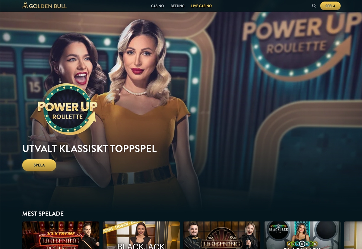 Golden Bull live casino